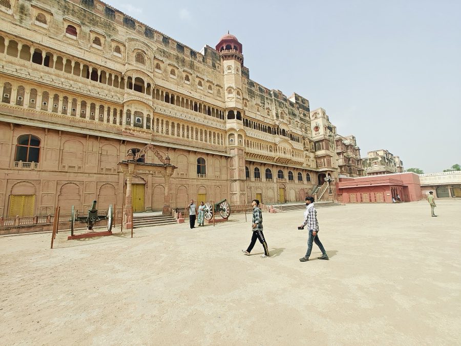 Courtyard of Junagarh Fort, Bikaner